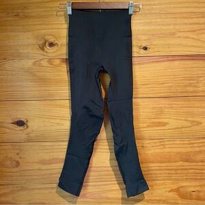 Lululemon Zone In Crop High Rise Activewear Workout Leggings 2 Black W6F11S